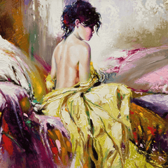 Painting nature & beauty girls